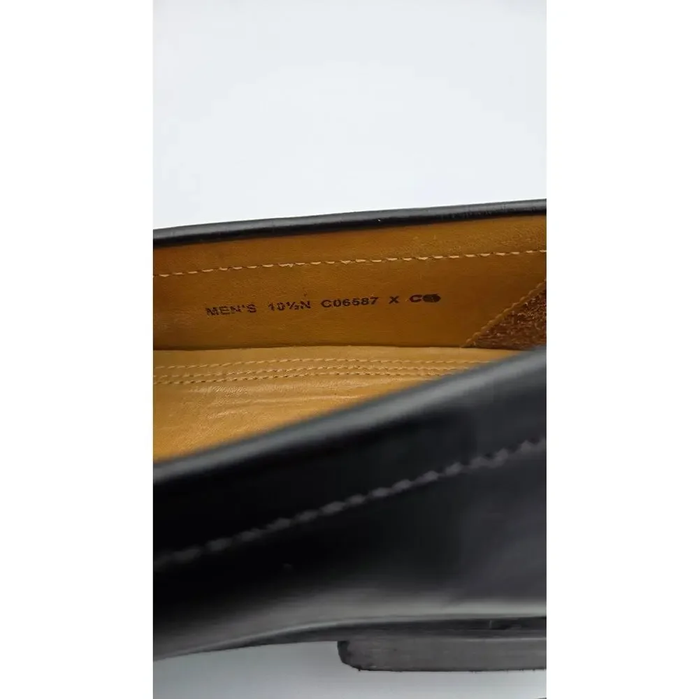 Cole Haan NikeAir Insoles Black US Men’s Sz 10.5N Slip On Tassel Loafers Shoes